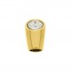 Ponteira Ouro com Strass 18mm
