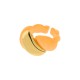 Anel de Corda Laranja com Ouro N° 19