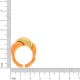 Anel de Corda Laranja com Ouro N° 19