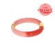 Pulseira Ouro com Degradê Rosa 77mm