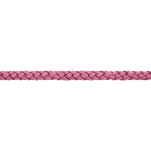 Tira Trançada Rosa Pink 5mm