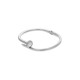 Pulseira Níquel Trabalhada com Strass 60mm