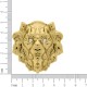 Passador de Leão Ouro com Strass 52mm