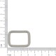 Argola para Bolsa Quadrada Níquel 25mm
