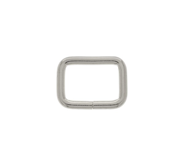 Argola para Bolsa Quadrada Níquel 25mm