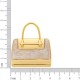 Pingente Bolsa Ouro com Pérola 43mm
