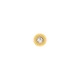 Rebite Ouro com Strass 7mm
