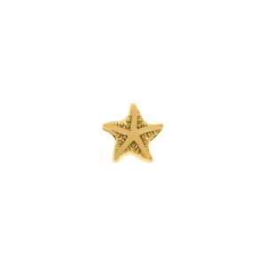Berloque Estrela do Mar Ouro 12mm