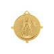 Pingente Nossa Senhora das Graças Ouro com Perolado 47mm