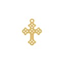 Pingente Cruz Ouro 25mm