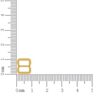 Regulador de Alça Ouro 6mm