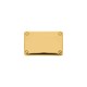 Placa de Metal Ouro com Garra 40mm