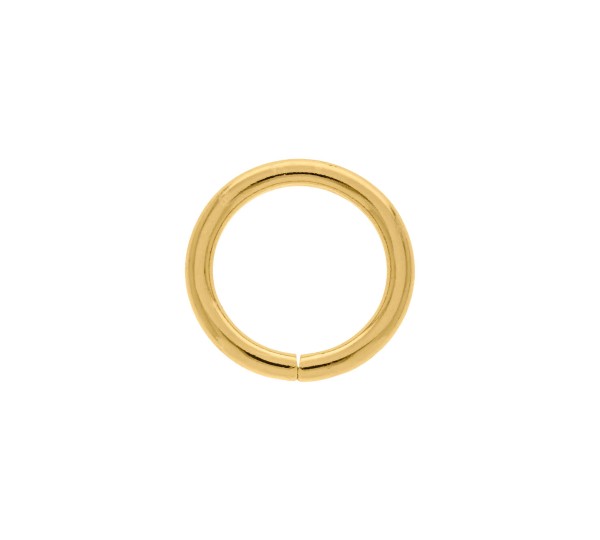 Argola Redonda Ouro 34mm