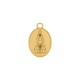 Pingente Nossa Senhora Aparecida Ouro 24mm