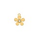 Pingente Flor Ouro 18mm