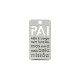 Pingente Medalha Pai Níquel 32mm