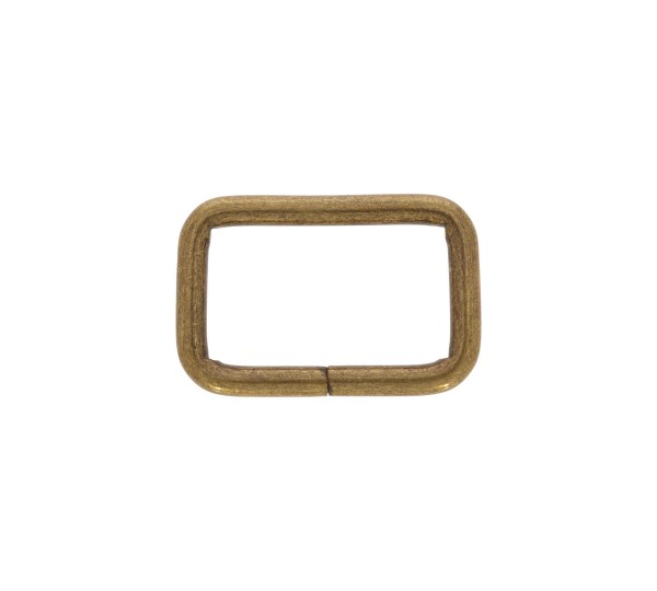 Argola Quadrada Ouro Velho 30mm