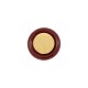 Brinco de Esfera Ouro com Bordo 26mm