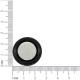 Brinco de Esfera Níquel com Preto 26mm