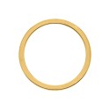 Argola Injetada Ouro 91mm