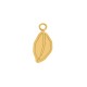 Pingente Folha Ouro 23mm