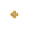 Anel Trevo Ouro N° 21
