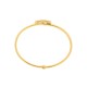 Bracelete Dourado Trevo 68mm