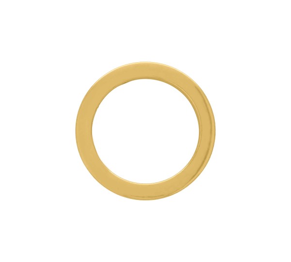 Argola Injetada Ouro 48mm