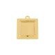 Pingente Funcional Ouro 37mm