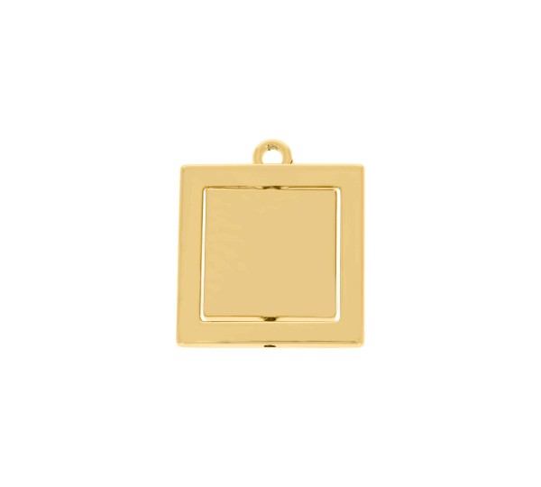 Pingente Funcional Ouro 37mm