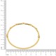 Bracelete Dourado Shine com Strass 68mm