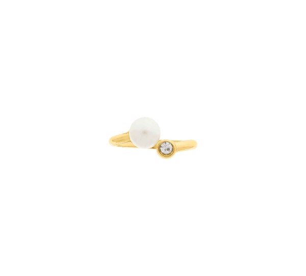 Anel Dourado Delicado N°20