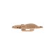 Passador Coruja Rose Gold 33mm
