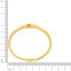 Bracelete Dourado Gota 69mm