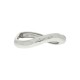 Bracelete Prateado Movimento 72mm