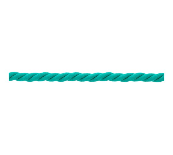 Cordão São Francisco Azul Tiffany 6mm