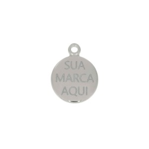 Pingente Níquel Personalizado 20mm