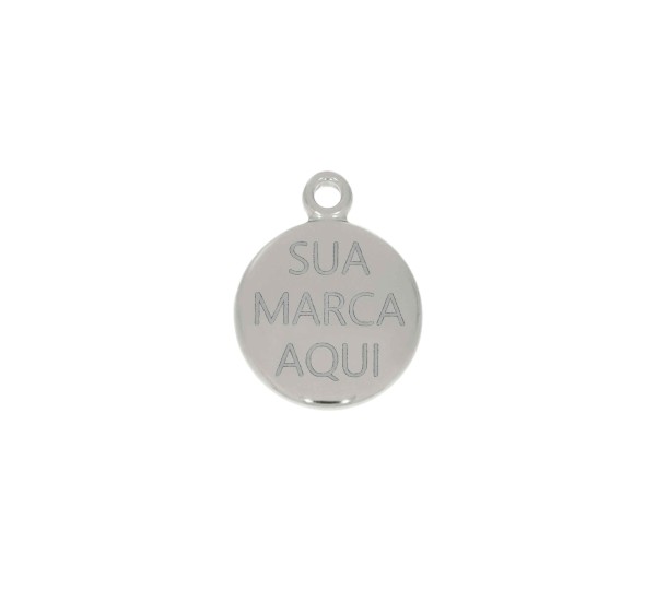 Pingente Níquel Personalizado 20mm