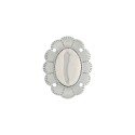 Pingente Búzio Branco com Níquel 40mm