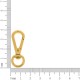 Mosquetão Ouro 41mm