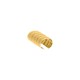Argola de Chapa Frisos Ouro 14mm