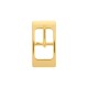 Fivela Ouro 12mm