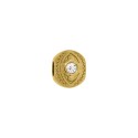 Berloque Redondo Ouro 12mm
