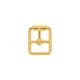 Fivela Rolete Ouro 12mm