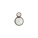 Passador Ouro velho com Pérola 30mm