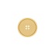 Botão de Metal Dourado 23mm