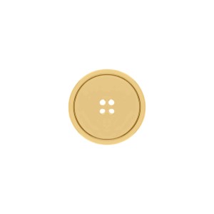 Botão de Metal Dourado 23mm