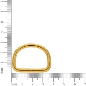 Meia Argola Ouro 29mm