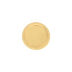 Passador Meia Esfera Ouro 30mm