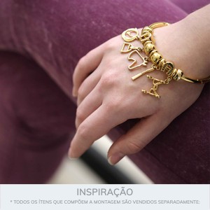 Conjunto Pingentes Gaúcho Ouro 23mm